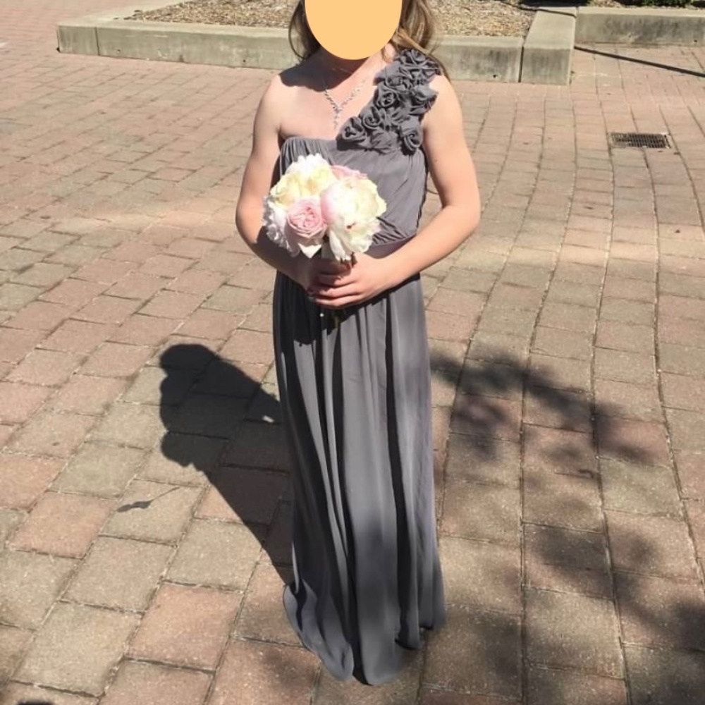 Dessy Girl Junior Bridesmaid’s Dress
